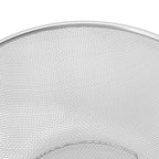 Stainless Steel Strainer Colander Fast Drainage 24CM Diameter Safe Food Grade Material Salad Bowl for Home Kitchen Mesh Screen
