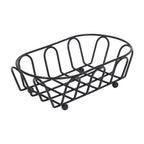 Stainless Steel French Fry Holder Food Grade Safe Fashionable Fries Basket for Snacks Baked Food