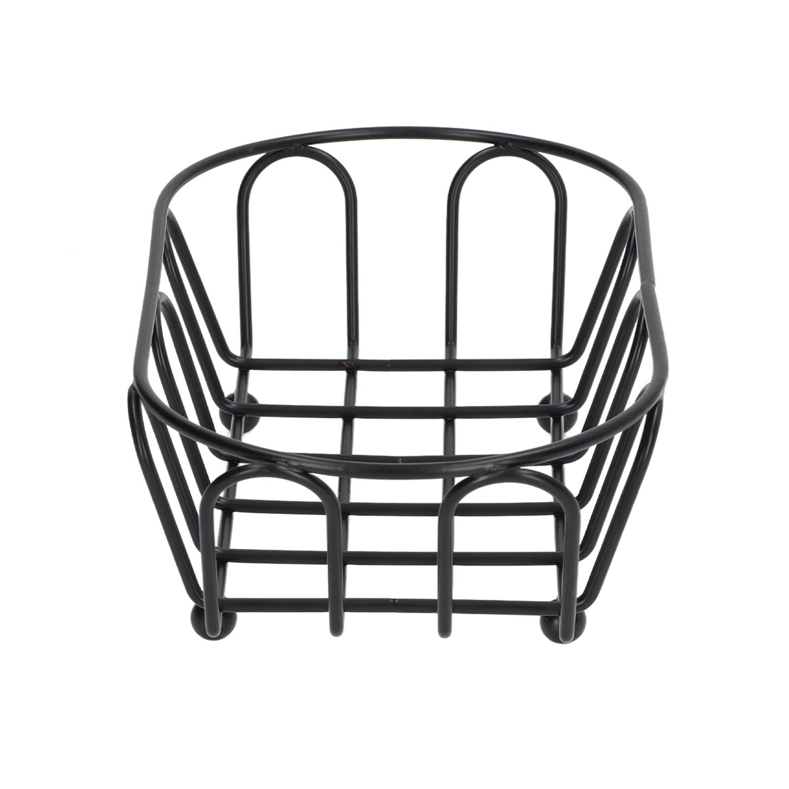 Stainless Steel French Fry Holder Food Grade Safe Fashionable Fries Basket for Snacks Baked Food