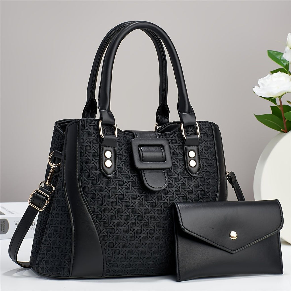Ladies Handbag Small Purse Fashion Handbag Trendy Bag Australian Women Durable - Black - Size 30-13-23