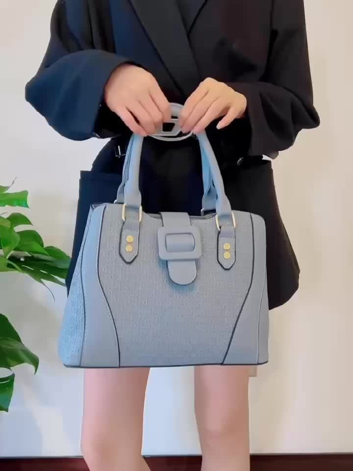 Ladies Handbag Small Purse Fashion Handbag Trendy Bag Australian Women Durable - Blue - Size 30-13-23