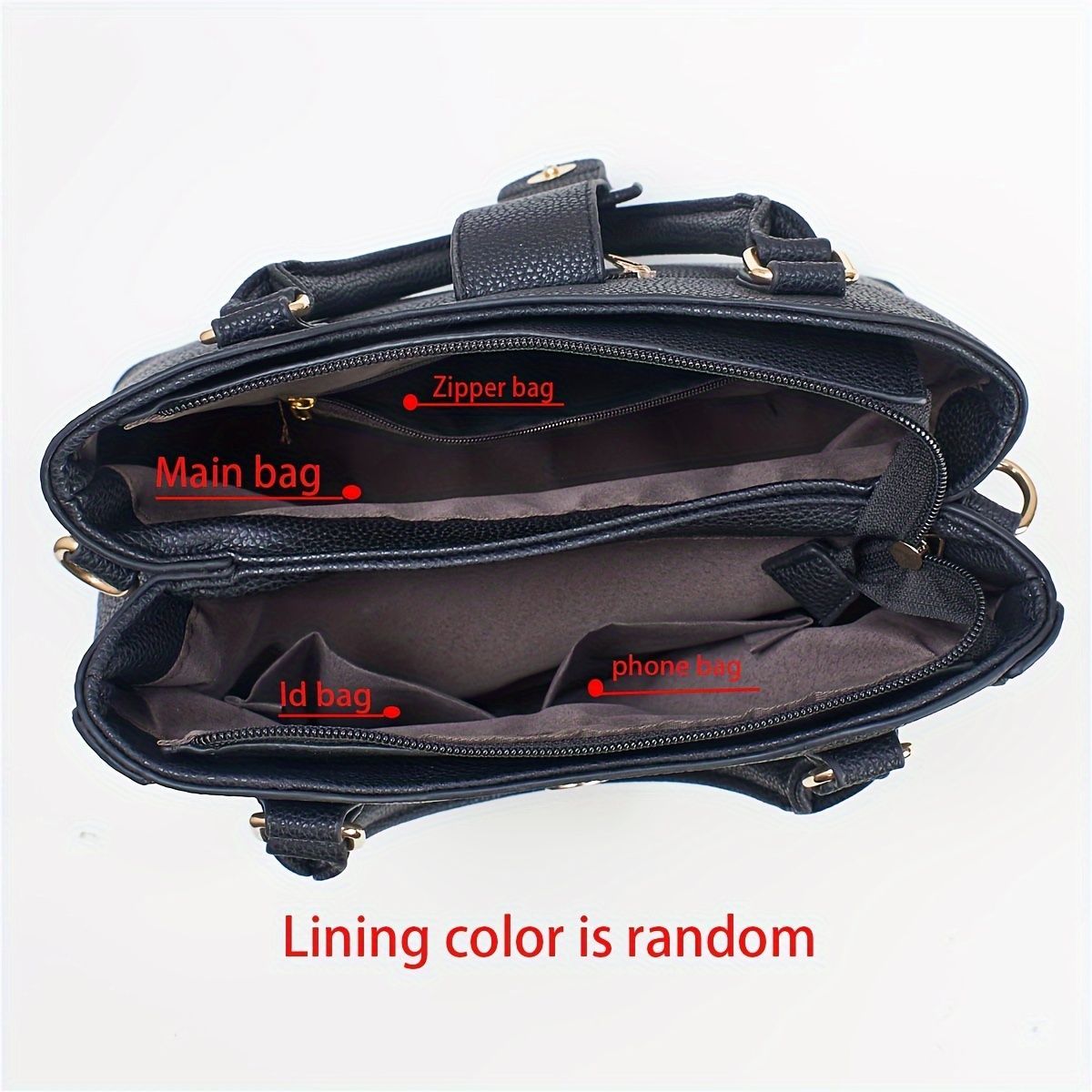 Ladies Handbag Small Purse Fashion Handbag Trendy Bag Australian Women Durable - Blue - Size 30-13-23