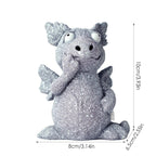 Incense Burner, Cute Monster Doll Cone Burner, Smoke Coming Out of The Eyes, Doll Incense Burner Desktop Resin Ornament