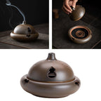 Home Incense Holders Burner Incense Burner Household Indoor Aromatherapy Furnace Gourd Agarwood Furnace Ceramic