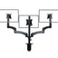 FORTIA Triple Computer Monitor Mount Stand for Desk with 3 Adjustable Arm Holder for 15 to 32 inch Displays