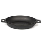 26cm 2-in-1 Cast Iron Dutch Oven & Skillet Set  Pre-Seasoned Dual-Use Pot with Lid Fry Pan, Durable & Versatile Cookware