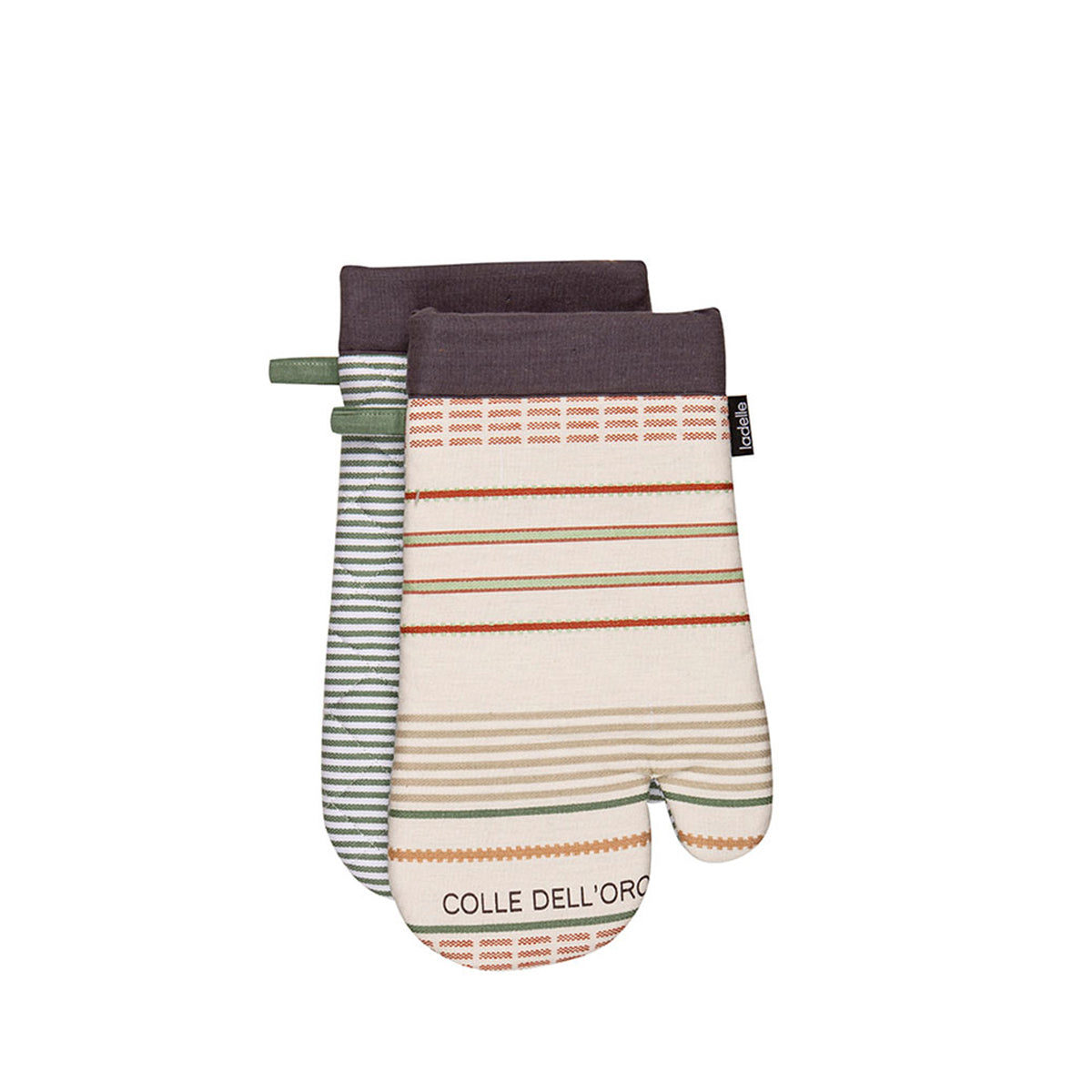 Ladelle Sanctuary Cream Set of 2 Oven Mitts 18 x 33 cm Main image