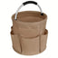 Portable Handheld Collapsible Tool Organizer Storage Box for Home Workshop Tools - Khaki