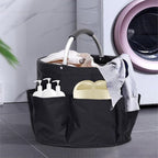 Portable Handheld Collapsible Tool Organizer Storage Box for Home Workshop Tools - Khaki