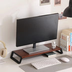 Desktop Monitor Elevated Stand Computer Riser Sturdy For Home Office Desk