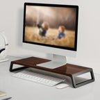 Desktop Monitor Elevated Stand Computer Riser Sturdy For Home Office Desk