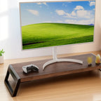 Desktop Monitor Elevated Stand Computer Riser Sturdy For Home Office Desk