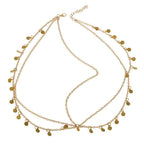 Bohemia Boho Gypsy Wafer Tassel Head Chain Headpiece Beauty Party Jewellery