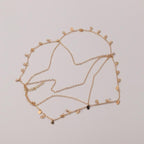 Bohemia Boho Gypsy Wafer Tassel Head Chain Headpiece Beauty Party Jewellery