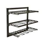 Wall Mounted Electric Drill Tool Rack Garage Screwdriver Storage Organizer