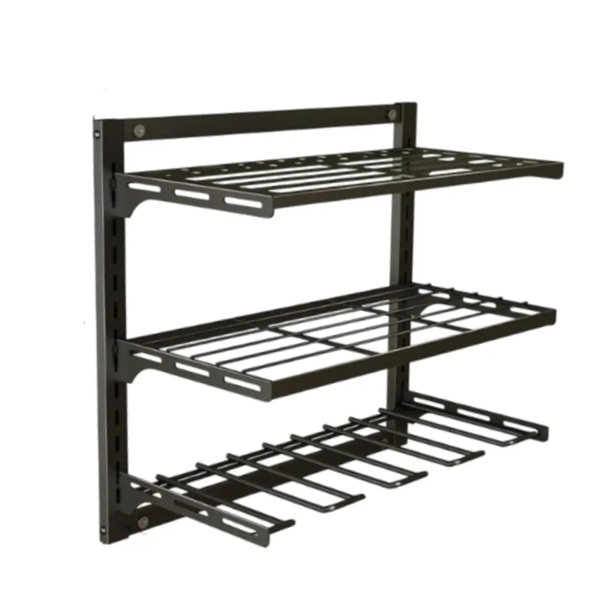 Wall Mounted Electric Drill Tool Rack Garage Screwdriver Storage Organizer
