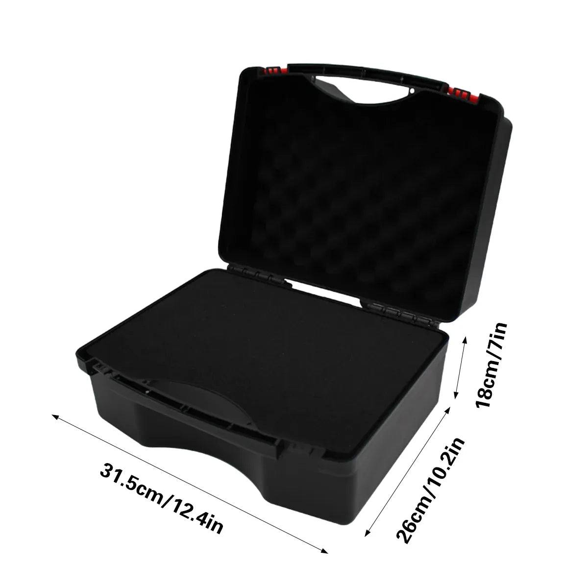 Multi-Functional Plastic Tool Box Portable Large Capacity Tool Storage Box