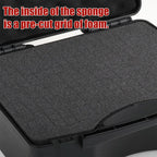 Multi-Functional Plastic Tool Box Portable Large Capacity Tool Storage Box