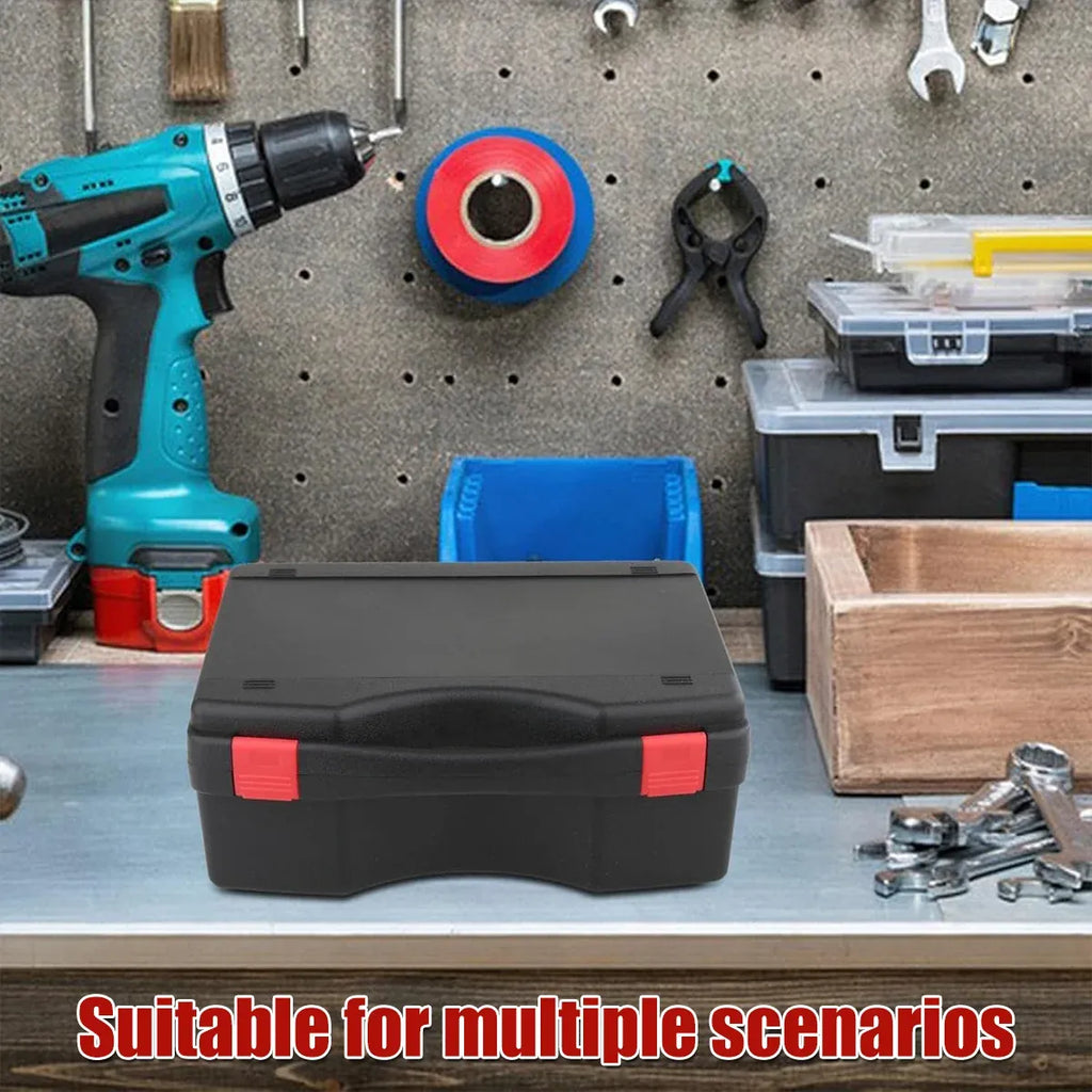 Multi-Functional Plastic Tool Box Portable Large Capacity Tool Storage Box