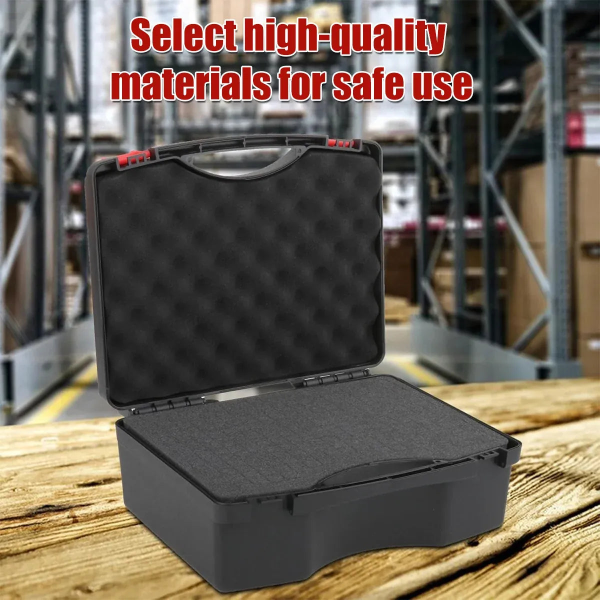 Multi-Functional Plastic Tool Box Portable Large Capacity Tool Storage Box