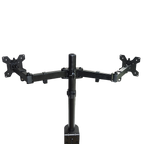 Dual LCD Monitor Desk Mount Stand Adjustable Fits 2 Screens Up To 27"