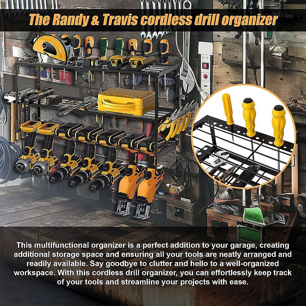 Power Tool Organiser Garage Storage