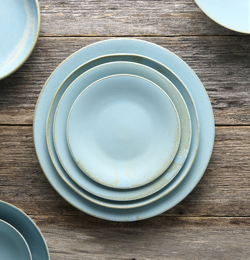 Ramen Bowl 24.5cm Soda Blue Glaze