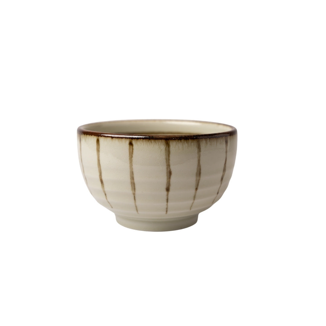 Udon Bowl 16cm Cream Bisque Glaze Main image