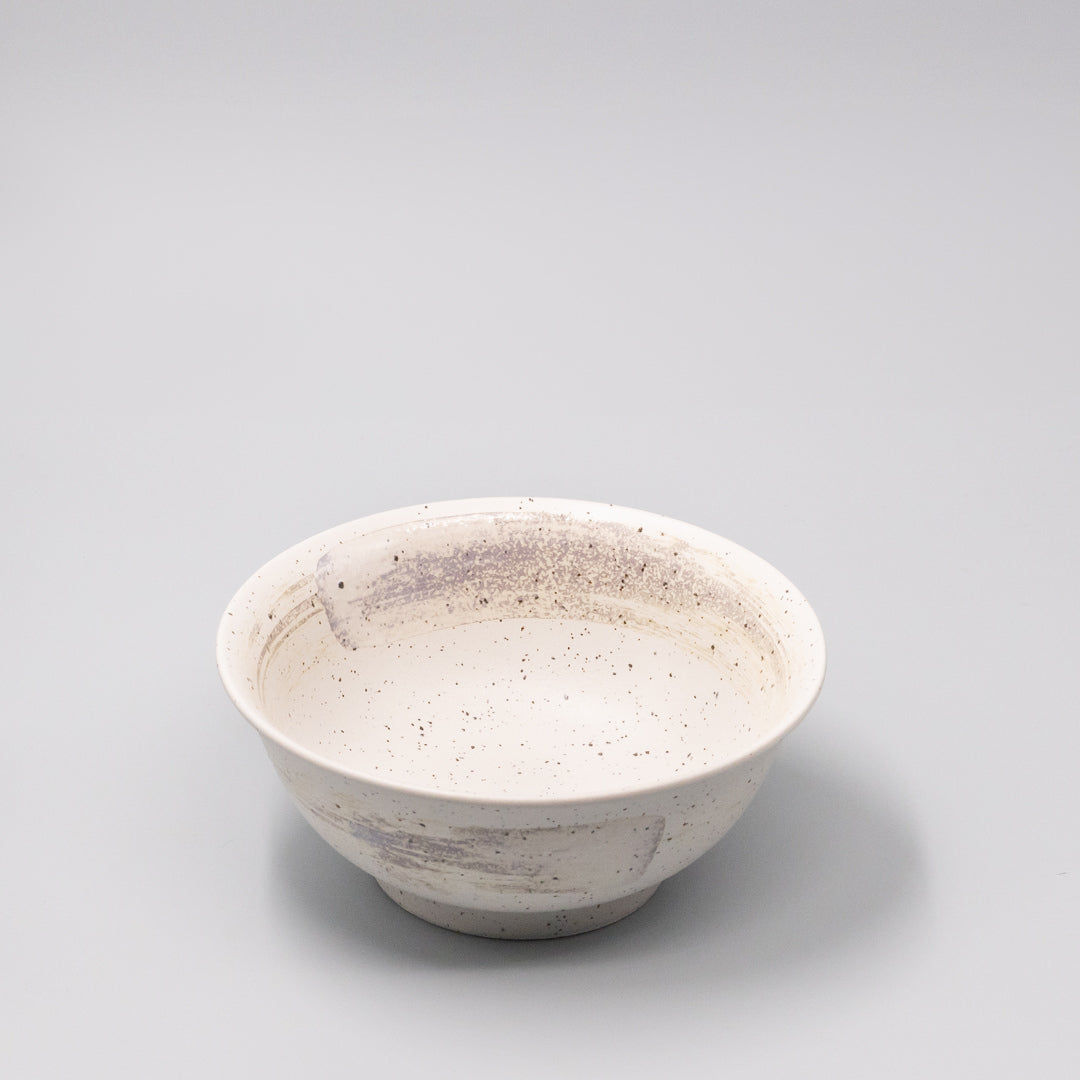 Ramen Bowl 18.5cm Speckled White Zen Glaze Main image