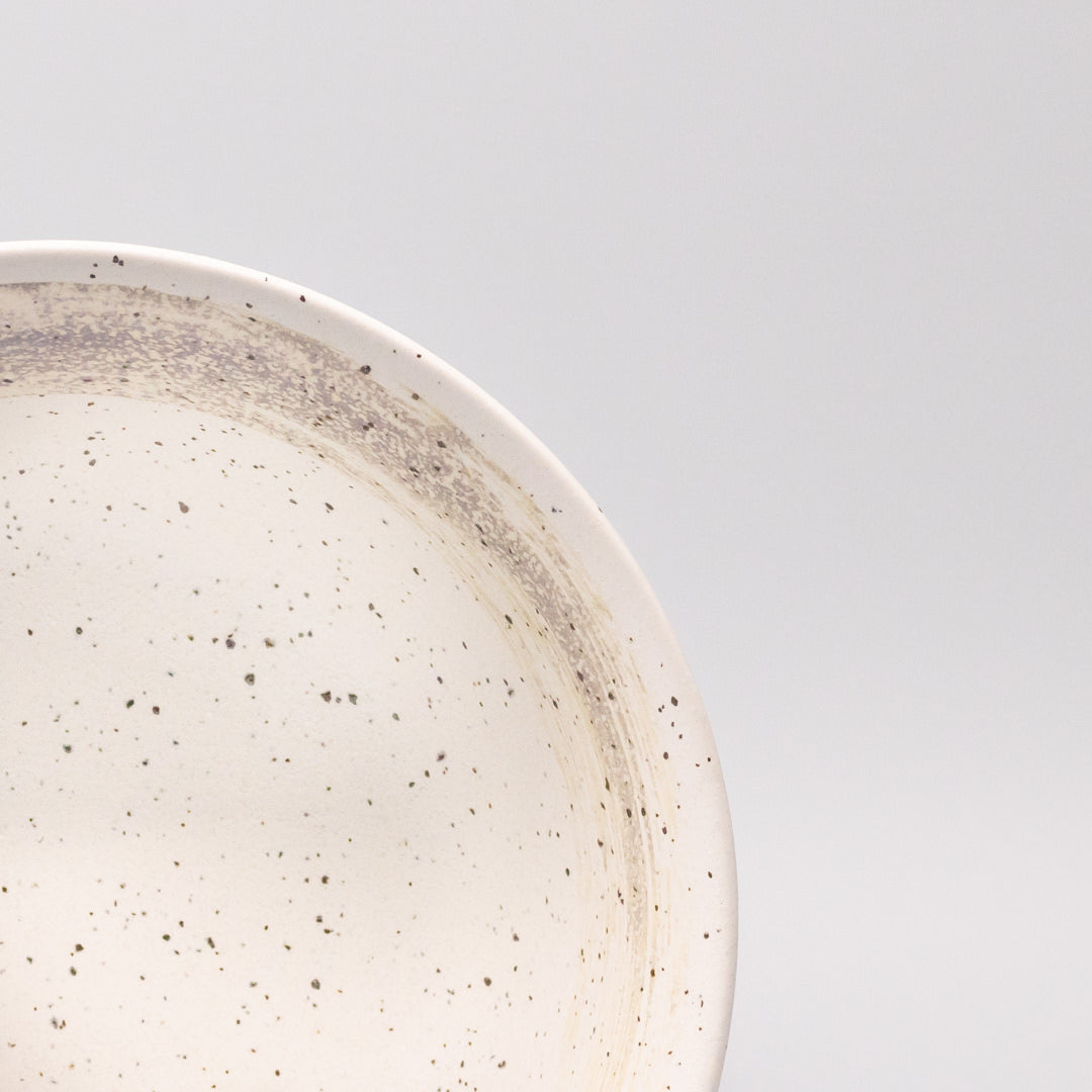 Ramen Bowl 18.5cm Speckled White Zen Glaze Secondary image