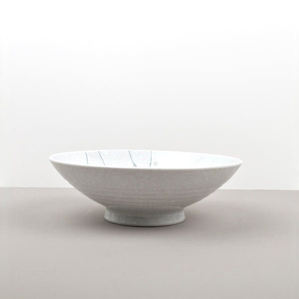 Ramen Bowl 24.5cm White Blossom Glaze Main image