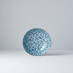 Bowl Organic 16.5cm Blue Daisy Glaze