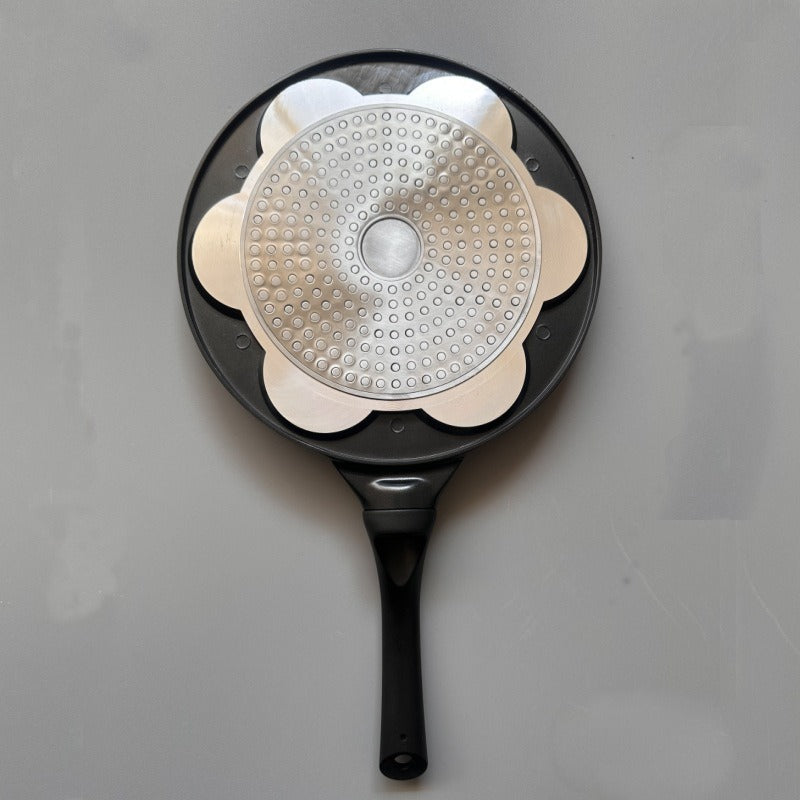 Large Black Plane Versatile Non-Stick Frying Pan (27cm) - Induction Ready Skillet for Everyday Cooking Secondary image