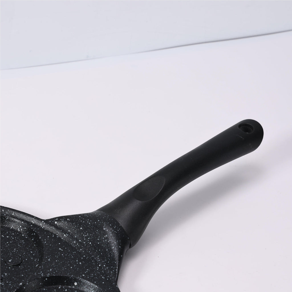 Large Black Plane Versatile Non-Stick Frying Pan (27cm) - Induction Ready Skillet for Everyday Cooking