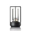 Cross-Shaped LED Table Lamp - Black Touch Button with USB Charging