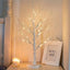 144 LEDS Birch Tree Lamp with Bendable Branches Style - Warm White Romantic Decorative Night Light Decor