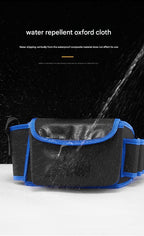 Yellow Professional Oxford Cloth Tool Waist Bag –Tool Belt, Multifunctional Work Belt, Men's Robust, Adjustable Tool Belt - Heavy-Duty 600D Waterproof for Electricians, Mechanics & Construction Workers