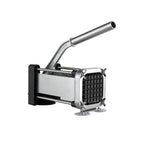French Fry Cutter, Potato Slicer with 1/2-Inch and 3/8-Inch Stainless Steel Blades, Manual Potato Cutter Chopper with Suction Cups, Great for Potato, French Fries, Cucumber, Vegetables, Carrot
