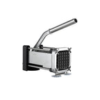 French Fry Cutter, Potato Slicer with 1/2-Inch and 3/8-Inch Stainless Steel Blades, Manual Potato Cutter Chopper with Suction Cups, Great for Potato, French Fries, Cucumber, Vegetables, Carrot
