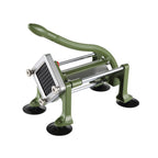 French Fry Cutter, Potato Slicer with 1/2" 3/8" 1/4" Stainless Steel Blades, Manual Potato Cutter Chopper with Suction Cups, Great for Potato, French Fries, Cucumber, Vegetables, Carrot