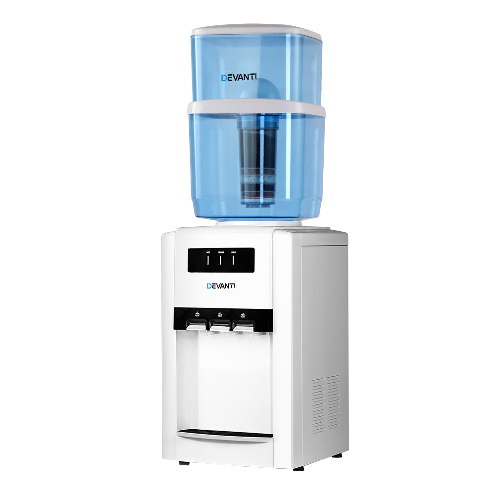 Devanti Water Cooler Dispenser Bench Top 22L Main image