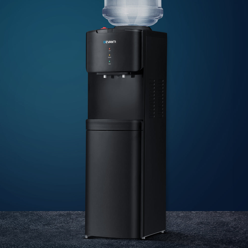 Devanti Water Cooler Dispenser Stand Black Main image