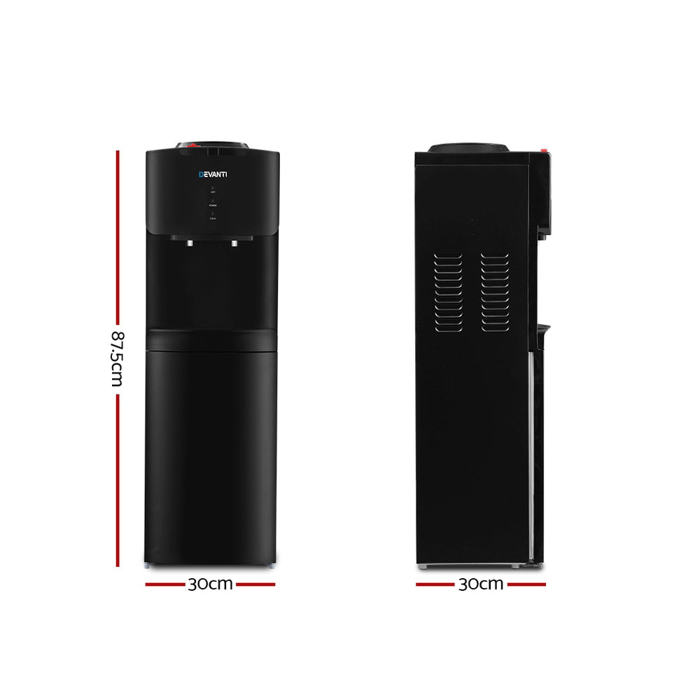 Devanti Water Cooler Dispenser Stand Black Secondary image