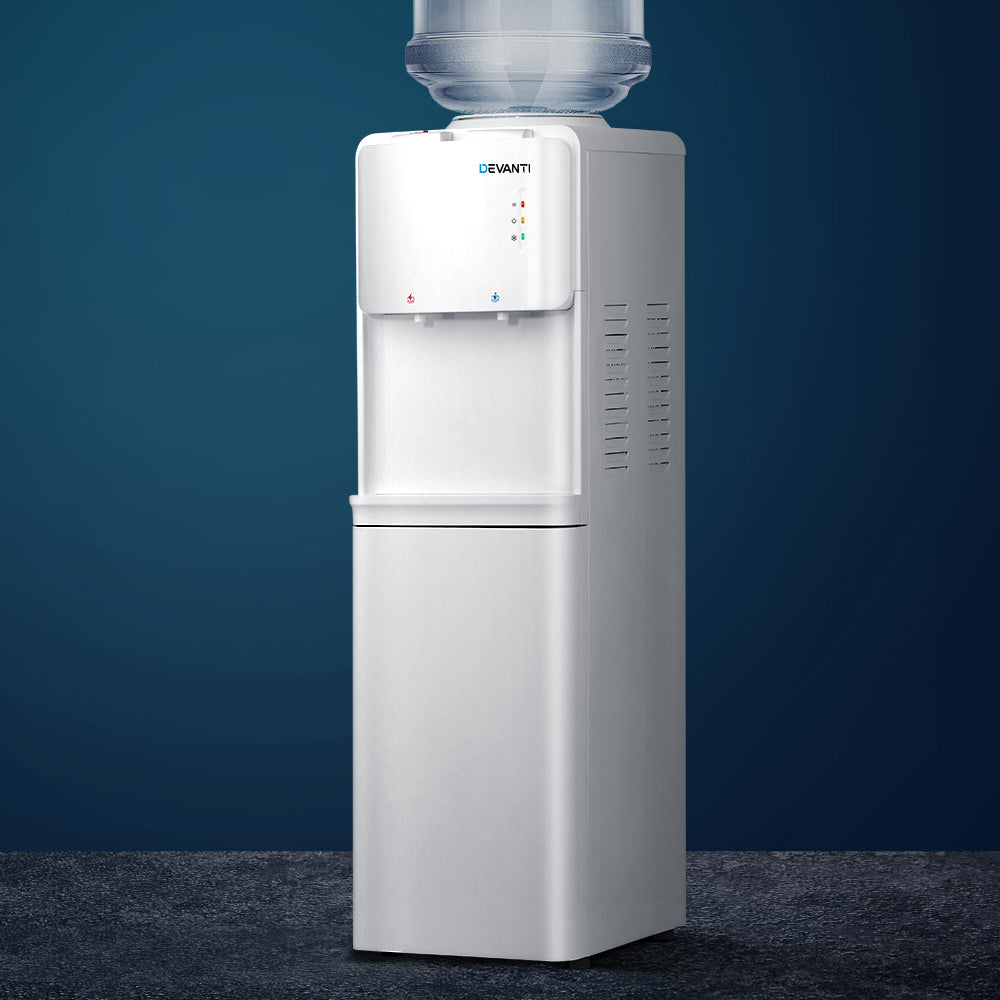 Devanti Water Cooler Dispenser Stand White Main image