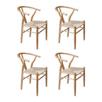 Levede 4x Dining Chairs Wooden Hans-2018816923311149056