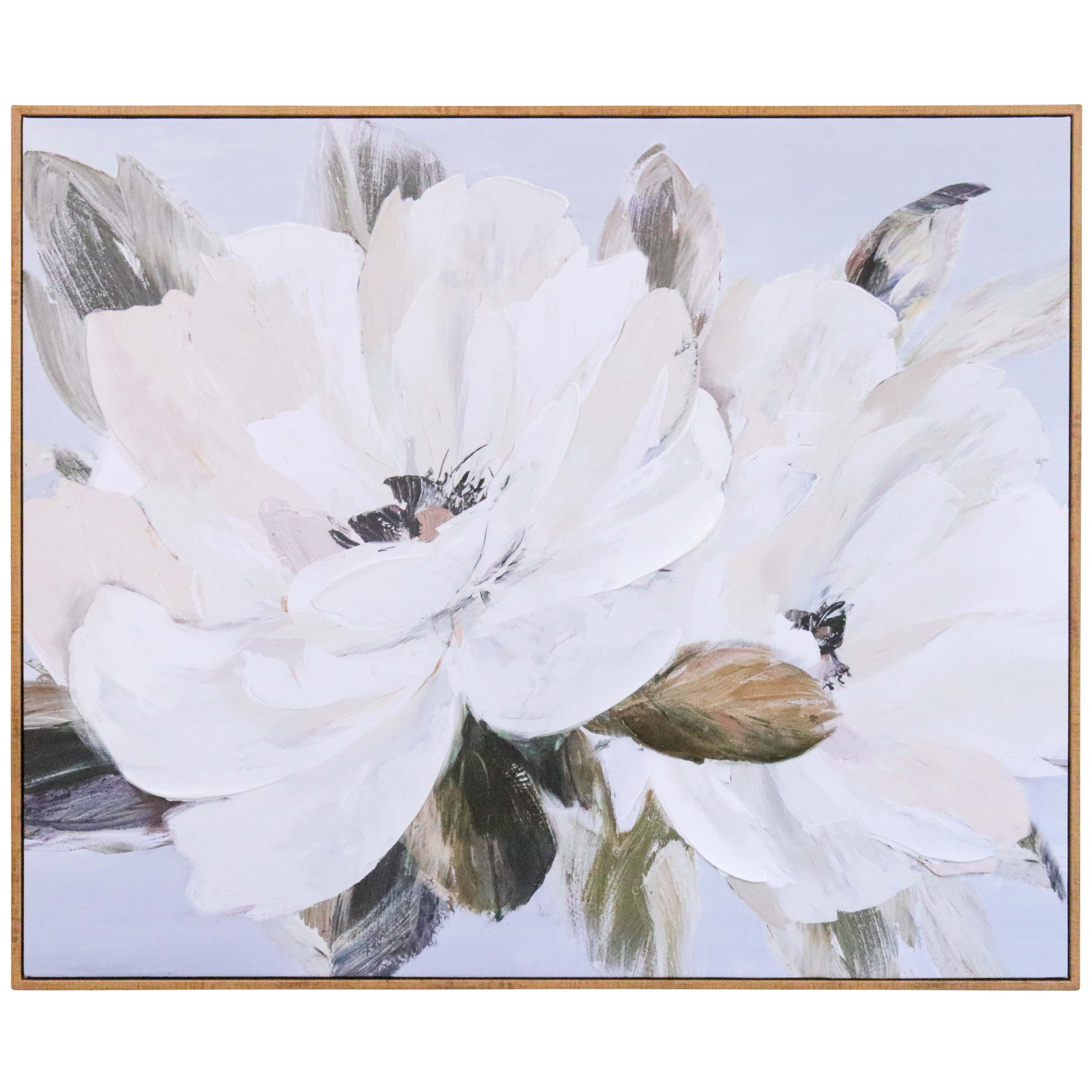 Framed Canvas Country Blooms Main image