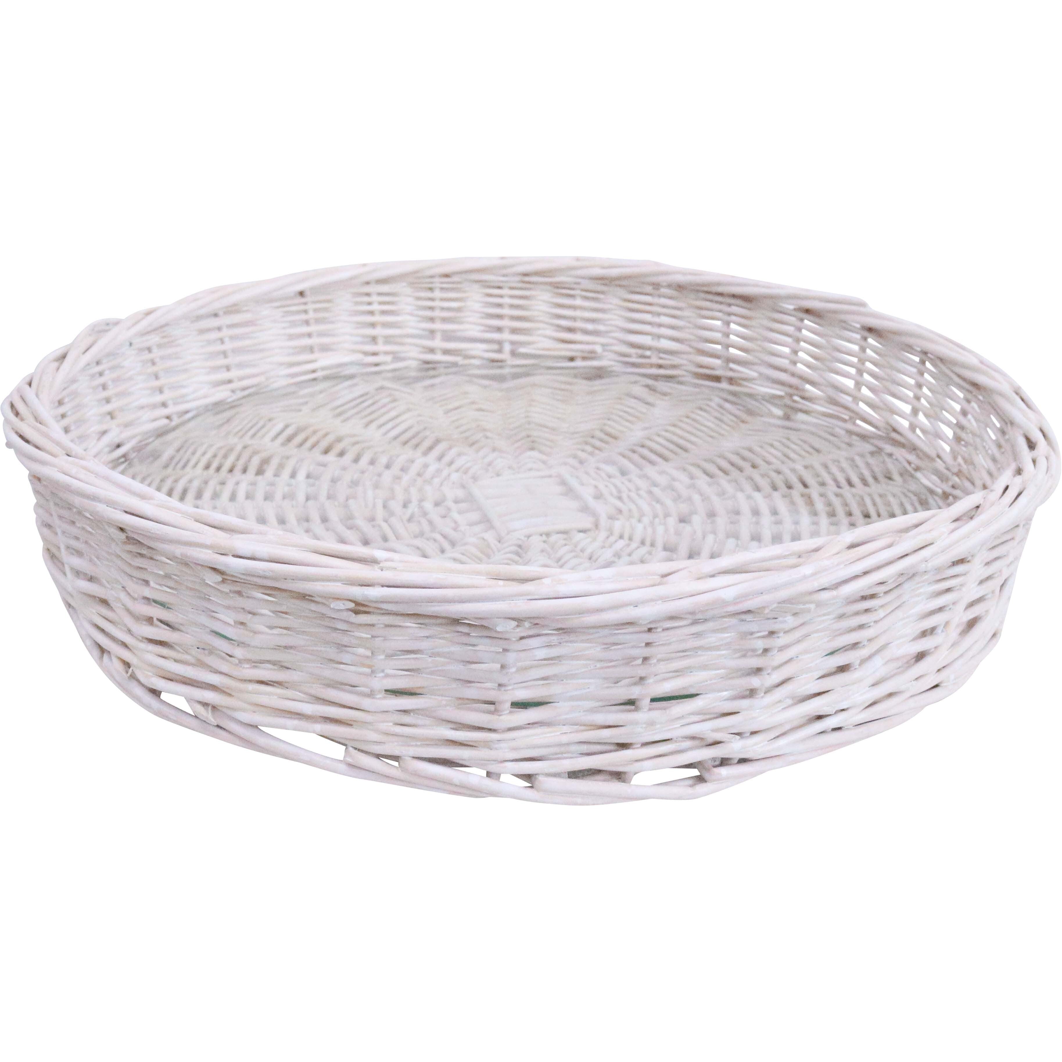Tray Wicker Round Saint Tropez | 36 x 36 x 6 cm Main image