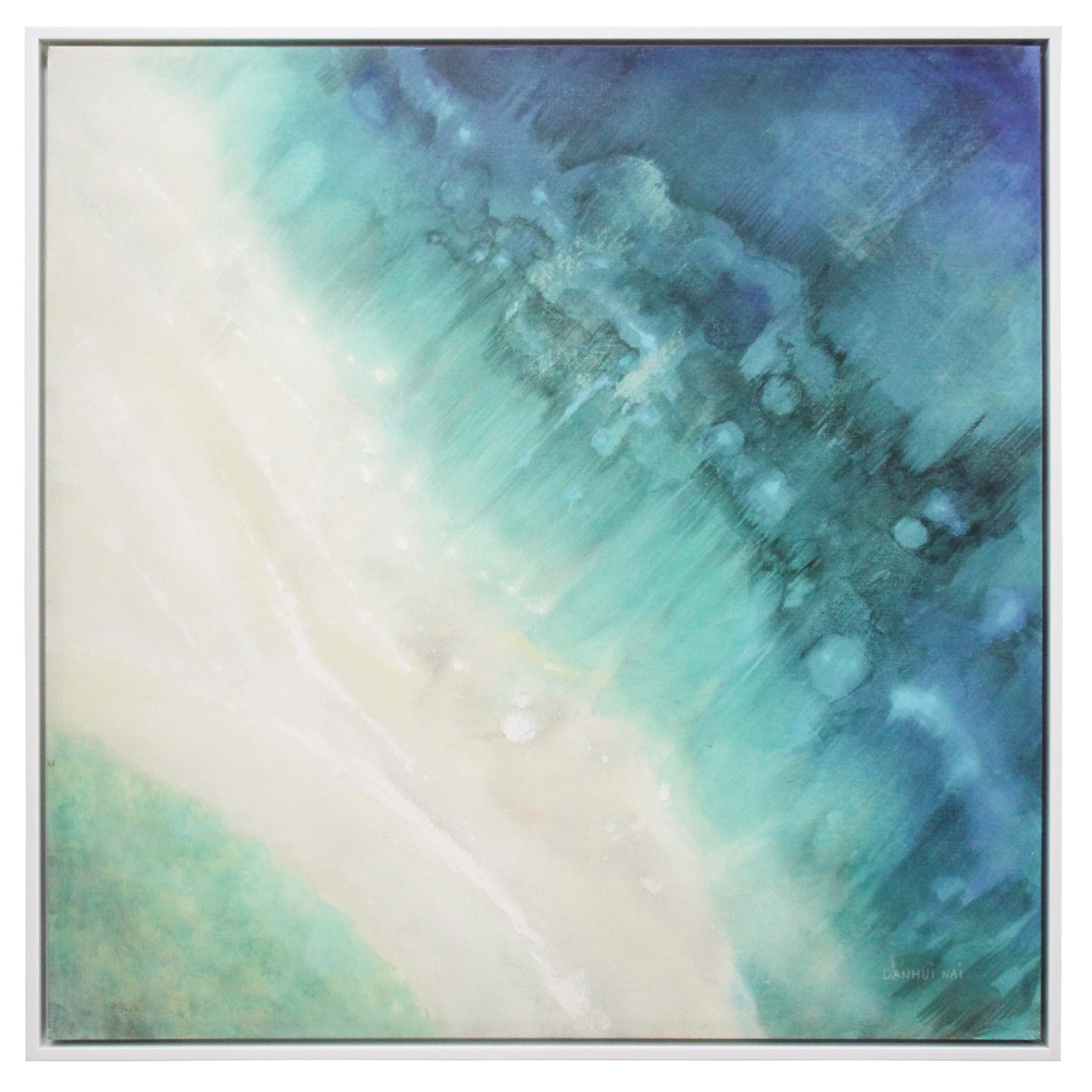 Framed Canvas Beach View Main image