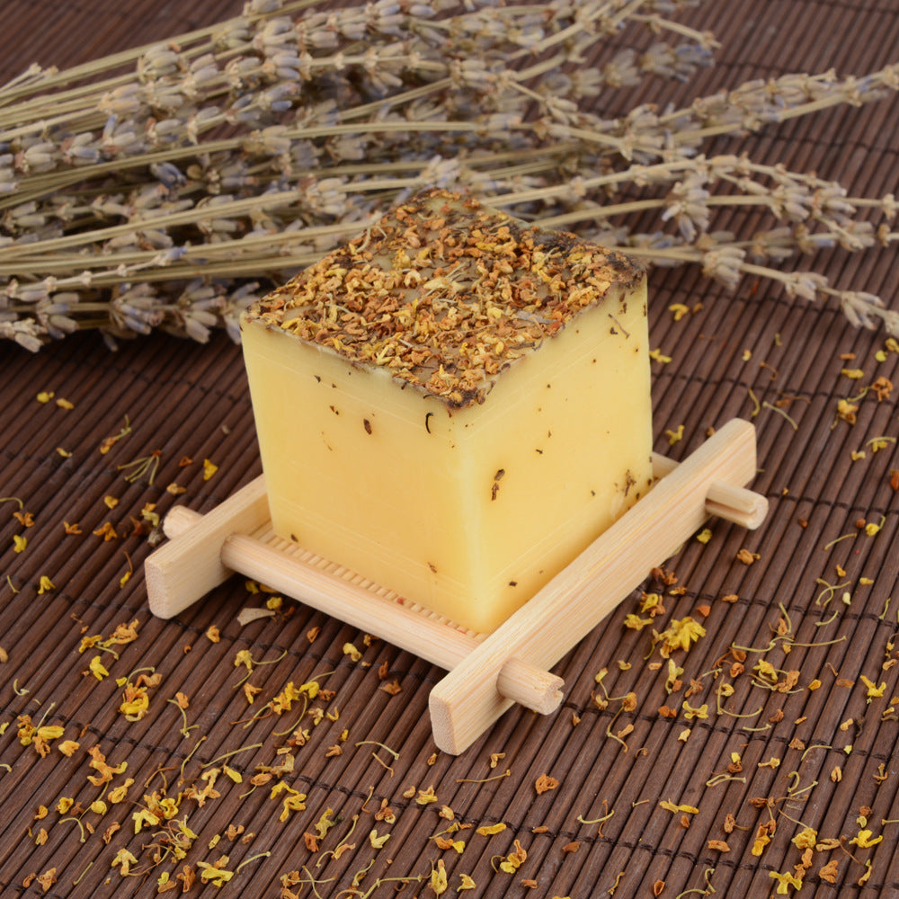 Creative Rose Plant Essential Oil Soap Facial Cleansing - Osmanthus soap - Soaps
