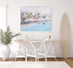 Framed Canvas Along The Coast